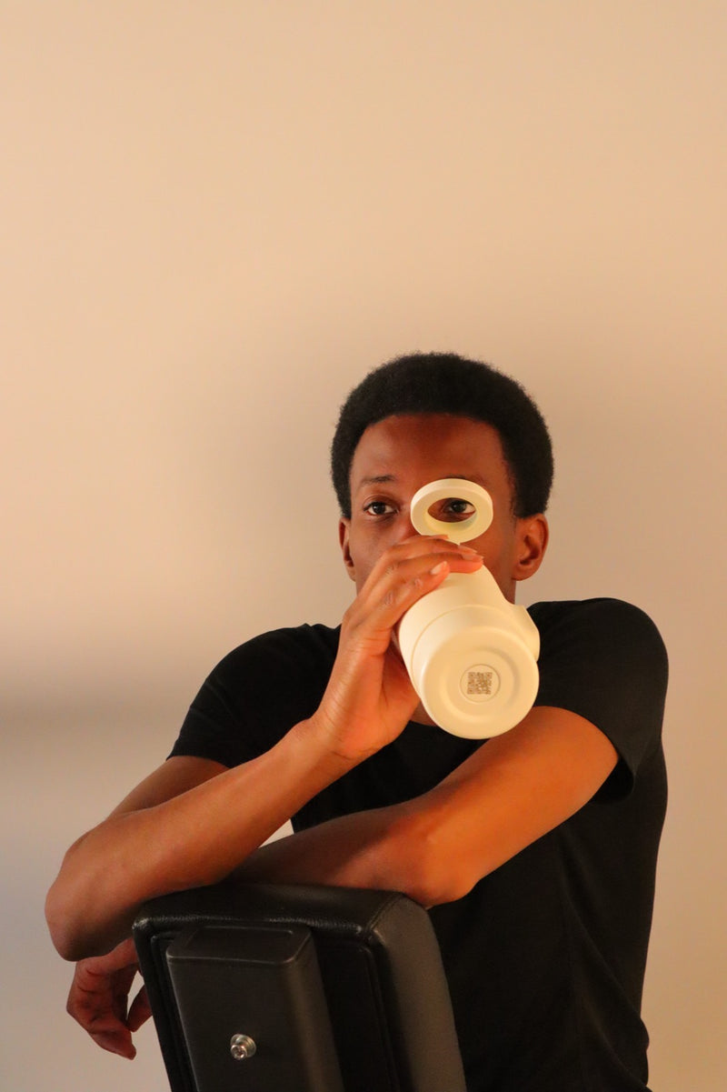 Drinken uit de Grip tijdens het sporten
